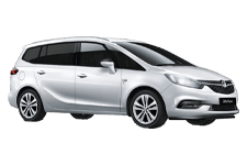 Van Hire Bury St Edmunds - Vauxhall Zafira 5 + 2 - Minibus hire Bury st edmunds